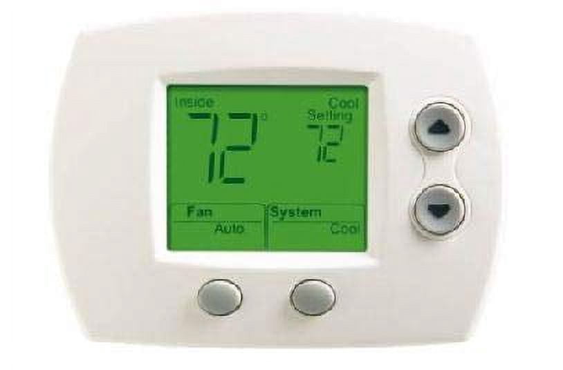 E528 Honeywell TH5110D1022 FocusPRO 5000 Digital Non-Programmable Thermostat ...