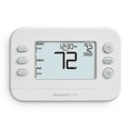 thumbnail image 1 of Honeywell Thermostat, 5-2 Day Digital Programmable Thermostat, White, 1 of 10