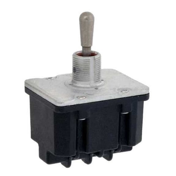 Honeywell Toggle Switch ON-ON 4PDT 15A at 277V Screw Terminals 4TL1-3