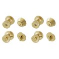 thumbnail image 1 of Honeywell Tulip Knob Home Security Kit Door Lock, Polished Brass, 1 of 2