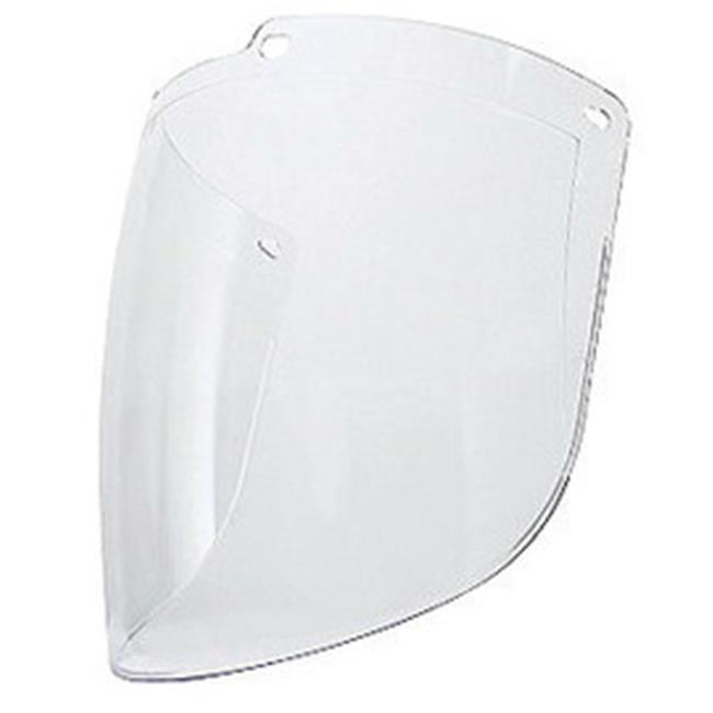 Face Shield Visor, Clear Visor, Polycarbonate, Uncoated Lens, clear S9550