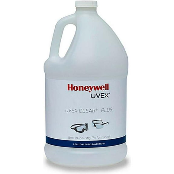 North Safety 672211 1 gal Honeywell Uvex S482 Clear Plus Lens Cleaner Refill Solution