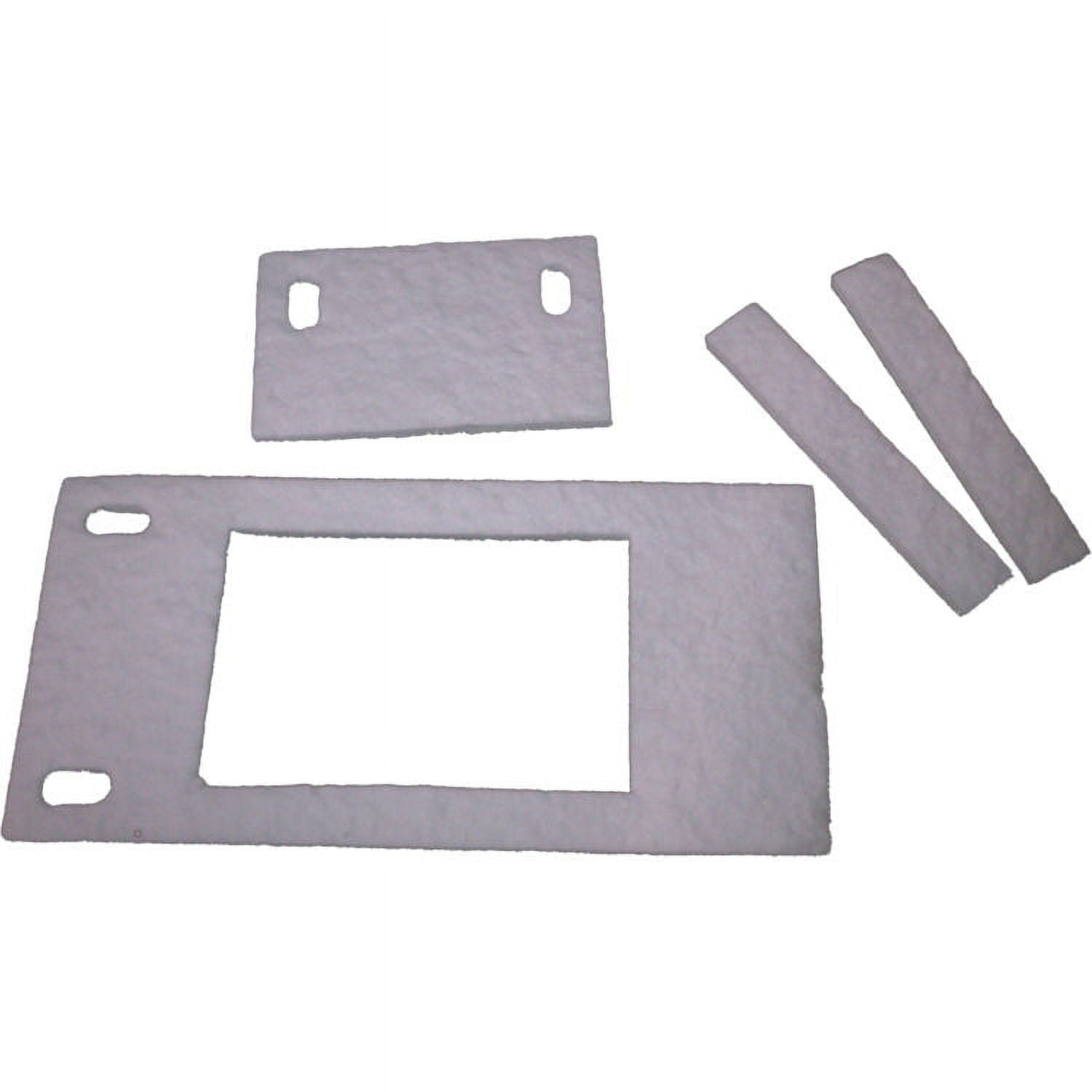 Compact White Felt Valve Insulation Kit