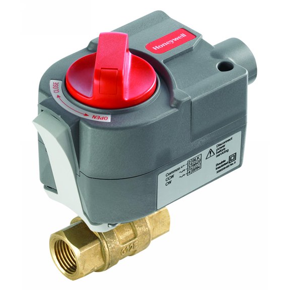 Honeywell VBN2AGPA3000 1/2 2 Way Brass Threaded Standard Profile Valve w/ MVN Actuator (2.6 Cv)