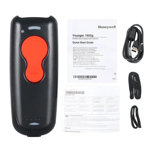 Honeywell Voyager Pocket Scanner for 1D/PDF/2D Barcode P/N: 1602G2D-2USB-OS