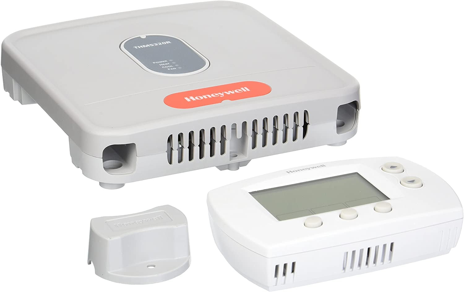 White Digital Low Voltage Heat Pump Thermostat