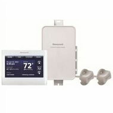 White Digital Programmable Touchscreen Thermostat Kit