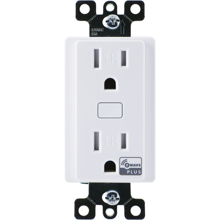 Eaton Z-Wave Plus wireless 125-Volt 2-Outlet Indoor Smart Plug in the Smart  Plugs department at