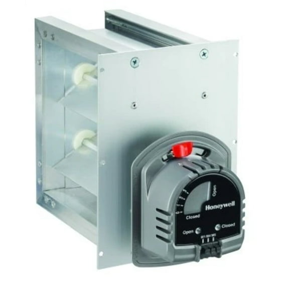 (Price/Each)Honeywell ZD10X28TZ 24v Automatic Rectangular Damper 10x28 Inch - Truezone