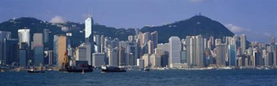 Hong Kong China Canvas Art - Panoramic Images (36 x 12)