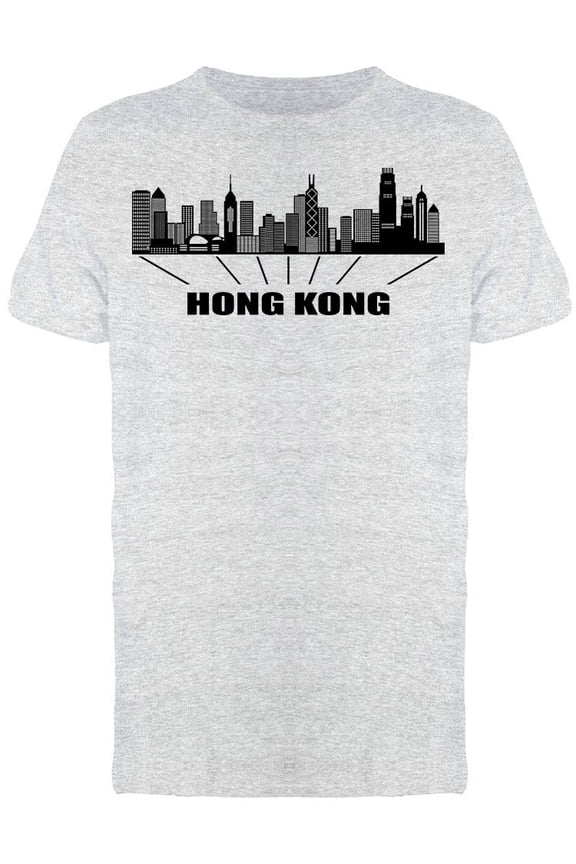 Hong Kong City Lettering Tee Men's -Image by Shutterstock