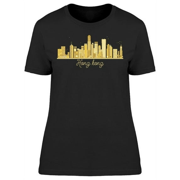 Hong Kong City View T-Shirt Women -Image by Shutterstock, Female Large