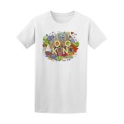 Hong Kong Doodle Tee Mens -Image by Shutterstock