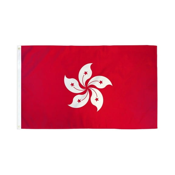 Hong Kong Flag 2x3ft Poly