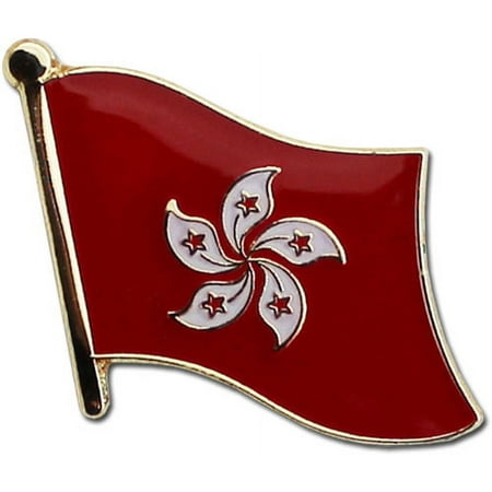 Hong Kong Flag Lapel Pin