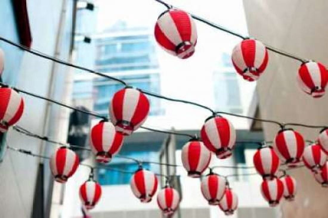 Hong Kong Lanterns Canvas Art - Erin Berzel (20 x 28)