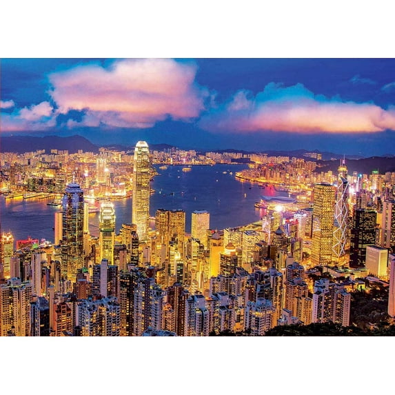 Hong Kong Skyline, a 1000-piece Puzzle by Educa