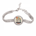 Hong Kong Victoria Harbour Tennis Chain Anklet Bracelet Diamond Jewelry