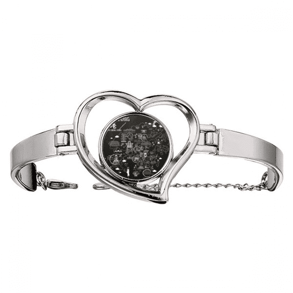 Hong Kong Visiting Check Point Bracelet Heart Jewelry Wire Bangle