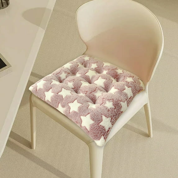 HongHeng 1 Pack Chair Cushions for Dining Chairs Chair Pads Cushion for Kitchen office Tufted Square Seat Cushion with Ties