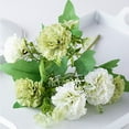 thumbnail image 1 of HongHeng 1Pack Artificial Carnations Flowers, Outdoor UV Resistant No Fade Silk Artificial Flower for Home Party and Wedding Decor Flower Arrangements Mother's Day Gift, 1 of 6