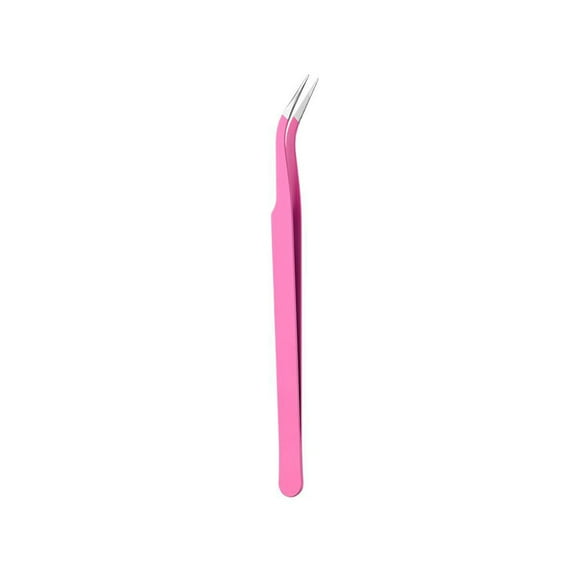 HongHeng 1Pc Curved Craft Tweezers, Multipurpose Tweezers for Intricate Projects, Scrapbooking, Cardmaking, Stickers, etc.