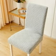 thumbnail image 1 of HongHeng 1Pc Dining Chair Cover, Jacquard Stretch Kitchen Chair Cover, Detachable Washable Dining Chair Cover, Chair Slipcovers Protective, for Home, Restaurant, Banquet, 1 of 6