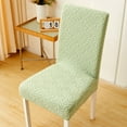 thumbnail image 1 of HongHeng 1Pc Dining Chair Cover, Jacquard Stretch Kitchen Chair Cover, Detachable Washable Dining Chair Cover, Chair Slipcovers Protective, for Home, Restaurant, Banquet, 1 of 6