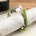 thumbnail image 1 of HongHeng 1Pc Easter Bunny Ears Napkin Rings Holder Napkin Rings Buckles Dining Table Setting Decor for Farmhouse, Spring Dinner Party Table Centerpieces Decoration, 1 of 8