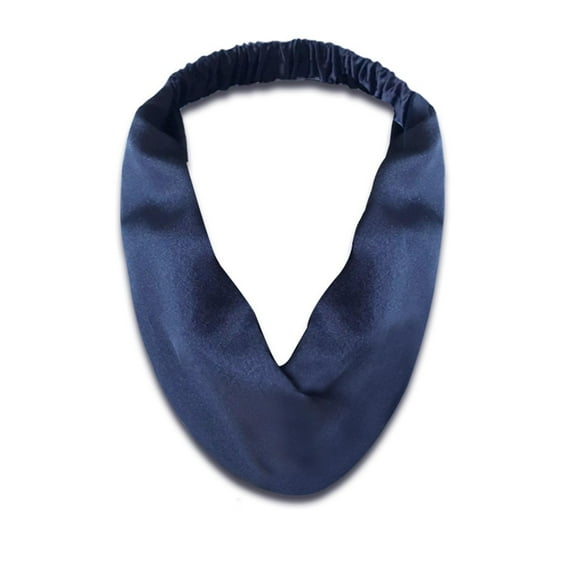HongHeng 1Pc Elastic Hair Wraps and Adjustable Satin Headbands Twisted Turban Band for Face Washing, Women and Girls Hair Accessory