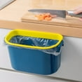 thumbnail image 1 of HongHeng 1Pc Hanging Kitchen Waste Bin - Garbage for Food Scraps and Compost - Small Hanging Trash Can Kitchen Counter or RV, Small Kitchen Trash Can, Dustbin for Kitchen, Bin, 1 of 6