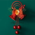 thumbnail image 1 of HongHeng 1Pc Jingle Bell Door Hanger with Bow Christmas Decorations, 1 of 6
