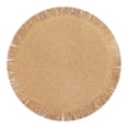thumbnail image 1 of HongHeng 1Pc Macrame Placemats - Boho Cotton Woven Round Tassels Table Mats for Dining Room Kitchen Table Decor, 1 of 4