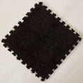 thumbnail image 1 of HongHeng 1Pc Plush Puzzle Foam Floor Mat for Kids- 11*11inch Thick Interlocking Fluffy Tiles Square Rug Split Joint Soft Climbing Carpet Mats Shaggy Area Rug for Room Floor, 1 of 4