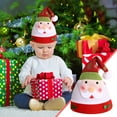 thumbnail image 1 of HongHeng 1Pc Santa Hats for Adult Kids Red Fluffy Christmas Santa Hat for Men Women Boy Girl Plush for Christmas Cap Gift New Year, 1 of 7