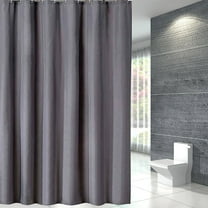 HongHeng 1Pc Shower Curtain Liner, Fabric Shower Liner, Bathroom Shower Curtain, Water Proof, Machine Washable, Hotel Quality, 39 x 70 Inches