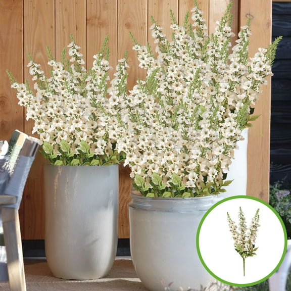 HongHeng 1Pc Simulation Morning Glorys Plastic Flowers Simulation Flower Bouquet Outdoor Holiday Decoration Home Garden Artificial Flower