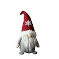 thumbnail image 1 of HongHeng 1Pc Small Handmade Gnome Figurines Plush Swedish Tomte Nisse Christmas Santa Claus Elf Home Desktop Stuffed Decor Xmas Holiday Party Supplies Table Ornament, 1 of 4
