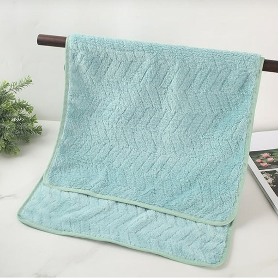 HongHeng 1Pc Ultra Soft Bath Towel, Large Textured Microfiber Luxury Towels 27x55 in, Quick Dry, Highly Absorbent, Fluffy, Oversized, for Bathroom Shower Pool Hotel Beach