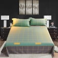 thumbnail image 1 of HongHeng 3PCS Bedding Sets All Season Bedding Sheet Comforters Sets with Pillow Cases 3 Pcs Bed Set Down Sheet Set Shrinkage and Fade Resistants Easy, 1 of 6