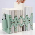 thumbnail image 1 of HongHeng Adjustable Bookends, Desktop Bookshelf, Book Ends for Shelves, Book Ends for Heavy Books, Magazine Holder, 1 of 6