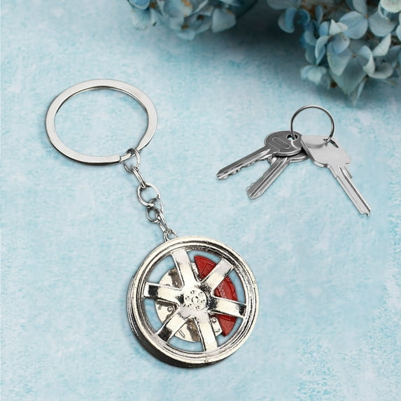 HongHeng Auto Wheel Rim Keychain Auto Tire KeyChain Car Accessories Keyfob