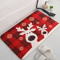 thumbnail image 1 of HongHeng Bath Mats for Bathroom,Bathroom Mats Rugs, Christmas Snowman Washable Cover Floor Rug Carpets Floor Mat Bathroom Decorations 19x31 Inches for Kitchen Bedroom Indoor, 1 of 6