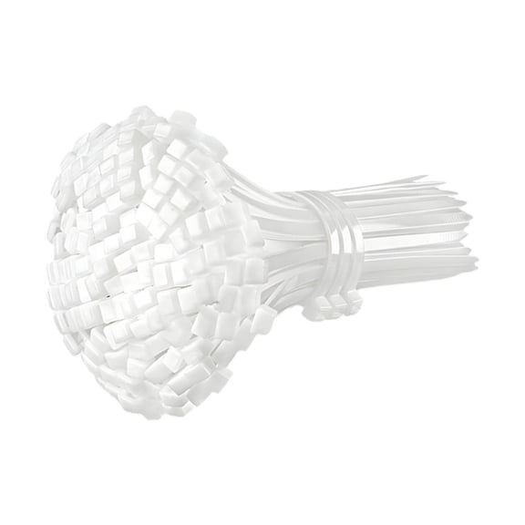 HongHeng Cable Zip Ties,1000 Pack Multi-Purpose Self-Locking Nylon Cable Cord Management, Plastic Wire Ties for Home, office, Garden, Workshop