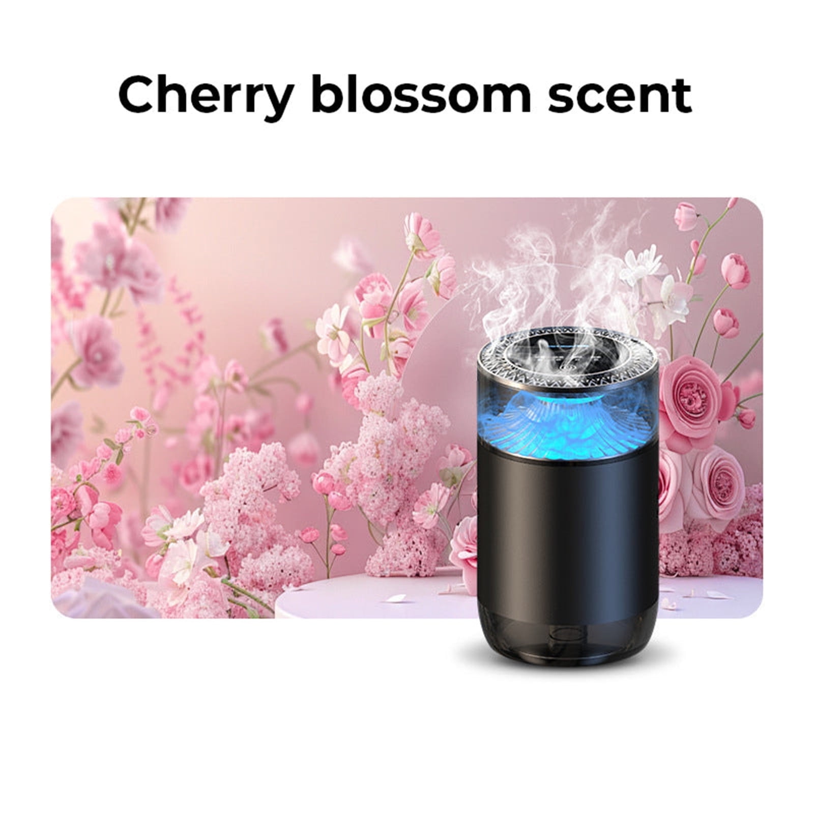 HongHeng Car air Freshener,Smart Rechargeable Long Lasting Spray Fresheners Diffuser with 3 adjustable fragrance modes for Car,Home,office