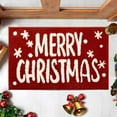 thumbnail image 1 of HongHeng Christmas Clearance Under $5.00 Christmas Bathroom Carpet Christmas Bathroom Mat Carpet Kitchen Carpet Cute Door Mat Outdoor Indoor Christmas Decoration 15.74x23.62 Inches, 1 of 6