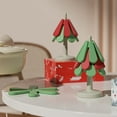 thumbnail image 1 of HongHeng Christmas Clearance Under $5.00Trivets for Hot Dishes Tree Shape Trivet Set for Hot Pots Foldable Heat Pads for Teapot Pans Bowl Kitchen Table 3 Trivet and 1 Stand, 1 of 4