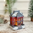 thumbnail image 1 of HongHeng Christmas Village, Plastic Christmas Village Houses Figurines for Christmas Tree Decorations, Vintage Christmas Village Collection for Christmas Holiday Home Decorations, 1 of 6