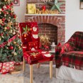 thumbnail image 1 of HongHeng Christmas theme Stretchy Parson Chair Slipcovers for Dining Room Chair seat Covers Chair Protectors for Party Pet Protection Universal Fit Soft Polyester Xmas Decorations, 1 of 6