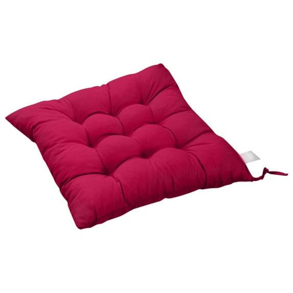 HongHeng Clearance 15.7x15.7in Seat Cushions Seat Pads for Garden Chair/Dining Chair/office Chair with Ties, Soft Square Chair Cushions Pads Chair Mat Indoor Outdoor Living Room Patio